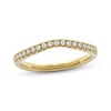 Thumbnail Image 1 of THE LEO Legacy Lab-Grown Diamond Contour Wedding Band 1/5 ct tw 14K Yellow Gold