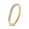 Thumbnail Image 2 of THE LEO Legacy Lab-Grown Diamond Contour Wedding Band 1/5 ct tw 14K Yellow Gold