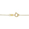 Thumbnail Image 3 of Multi-Color Enamel Cross Necklace 14K Yellow Gold 18"