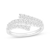 Thumbnail Image 1 of KAY Lab-Grown Diamonds Bypass-Look Ring 3/4 ct tw 14K White Gold