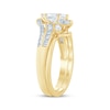 Thumbnail Image 2 of Adore Marquise-Cut Diamond Bypass Engagement Ring 1 ct tw 14K Yellow Gold