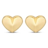 Thumbnail Image 2 of Heart Stud Earrings 14K Yellow Gold