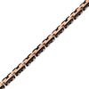 Thumbnail Image 2 of Men's Link Bracelet Black & Rose Ion-Plated Stainless Steel 8.5"