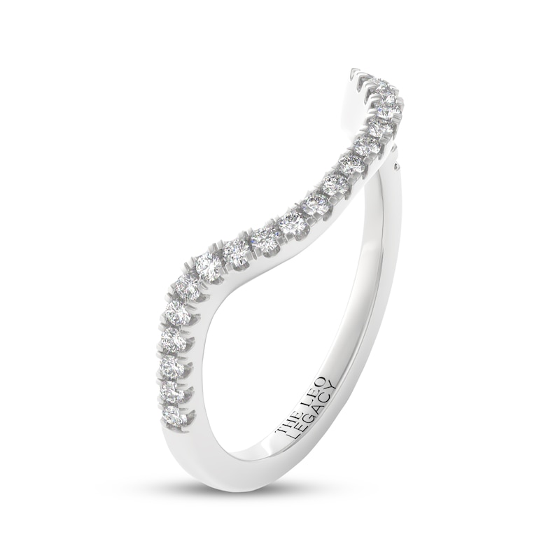 Main Image 2 of THE LEO Legacy Lab-Grown Diamond Wedding Band 1/4 ct tw 14K White Gold
