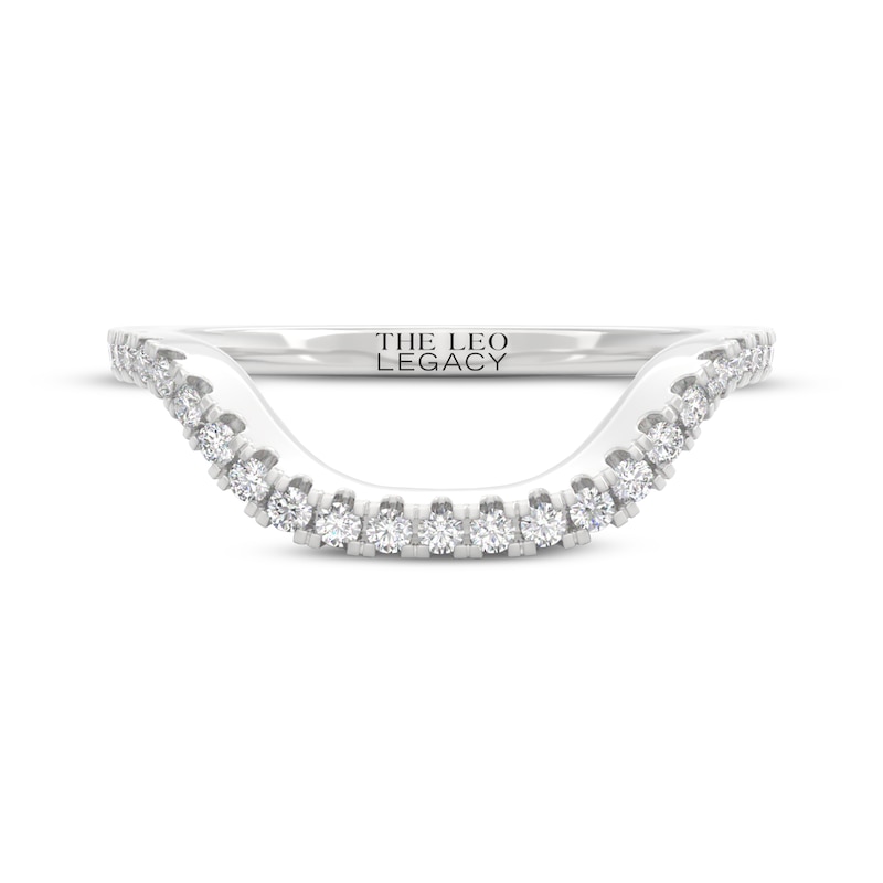 Main Image 3 of THE LEO Legacy Lab-Grown Diamond Wedding Band 1/4 ct tw 14K White Gold