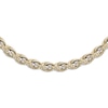 Thumbnail Image 2 of Men's Diamond Rope Chain Necklace 4-3/4 ct tw 10K Yellow Gold 20"