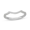 Thumbnail Image 1 of Neil Lane Artistry Heritage Lab-Grown Diamond Contoured Wedding Ring 1/6 ct tw 14K White Gold