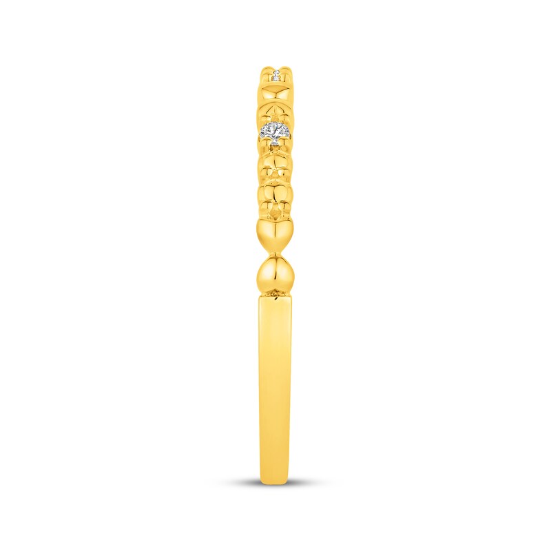 Main Image 2 of Adore Diamond Stackable Wedding Band 1/20 ct tw 14K Yellow Gold