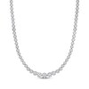 Thumbnail Image 1 of Multi-Diamond Riviera Necklace 6 ct tw 14K White Gold 16"
