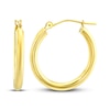 Thumbnail Image 3 of Hoop Earrings Gift Set 10K Yellow Gold & Sterling Silver