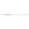 Thumbnail Image 4 of Pear-Shaped Lab-Created Ruby & White Lab-Created Sapphire Halo Necklace Sterling Silver 18"