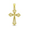 Thumbnail Image 0 of Diamond-Cut Cross Charm 14K Yellow Gold