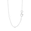 Thumbnail Image 2 of KAY Lab-Grown Diamonds Double Frame Necklace 1 ct tw 14K White Gold 18”