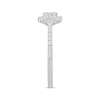 Thumbnail Image 2 of Baguette & Round-Cut Diamond Promise Ring 1/3 ct tw 10K White Gold