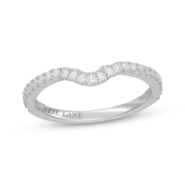 Neil Lane Diamond Contour Wedding Band 1/4 ct tw 14K White Gold