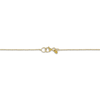 Thumbnail Image 3 of Puff Open Teardrop Necklace 14K Yellow Gold 18"
