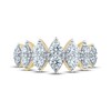Thumbnail Image 3 of Diamond Graduated Fashion Ring 1 ct tw 14K Yellow Gold