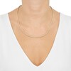 Thumbnail Image 4 of Silk Rope Chain Necklace 3.7mm Solid 14K Yellow Gold 18"