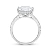 Thumbnail Image 2 of Adore Lab-Grown Diamonds Princess-Cut Engagement Ring 4-1/2 ct tw 14K White Gold