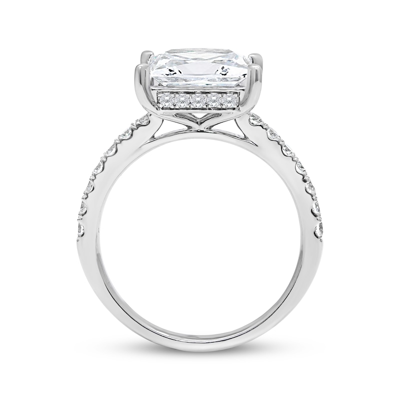 Main Image 2 of Adore Lab-Grown Diamonds Princess-Cut Engagement Ring 4-1/2 ct tw 14K White Gold
