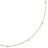 Thumbnail Image 2 of KAY Lab-Grown Diamonds Bezel-Set Station Necklace 1/2 ct tw 10K Yellow Gold 18"
