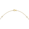 Thumbnail Image 3 of KAY Lab-Grown Diamonds Bezel-Set Station Necklace 1/2 ct tw 10K Yellow Gold 18"