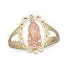 Thumbnail Image 1 of Our Lady of Guadalupe Ring 14K Two-Tone Gold