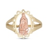 Thumbnail Image 3 of Our Lady of Guadalupe Ring 14K Two-Tone Gold