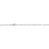 Thumbnail Image 4 of Nephrite Jade Chinese "Luck" Circle Necklace Sterling Silver 18"