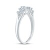 Thumbnail Image 2 of Diamond Marquise Frame Fashion Ring 1/2 ct tw 10K White Gold