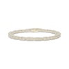 Thumbnail Image 1 of Men's Diamond Hollow Beveled-Link Bracelet 2 ct tw 10K Yellow Gold 8.5"