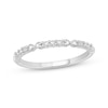 Thumbnail Image 1 of Adore Diamond Stackable Wedding Band 1/20 ct tw 14K White Gold