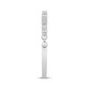 Thumbnail Image 2 of Adore Diamond Stackable Wedding Band 1/20 ct tw 14K White Gold