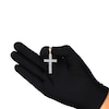 Thumbnail Image 4 of KAY Lab-Grown Diamonds Men's Cross Charm 1-1/2 ct tw 10K Yellow Gold
