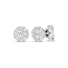 Thumbnail Image 1 of KAY Lab-Grown Diamonds Halo Stud Earrings 1/2 ct tw 10K White Gold