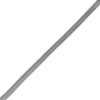 Thumbnail Image 2 of Men's Black Sapphire Curb Chain Bracelet Matte Gunmetal-Plated Sterling Silver 8.5"