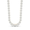 Thumbnail Image 1 of KAY Lab-Grown Diamonds Cushion-Shaped Link Necklace 3/4 ct tw 24K Yellow Gold Vermeil Sterling Silver 18"