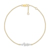 Thumbnail Image 1 of KAY Lab-Grown Diamonds Scatter Bracelet 1/3 ct tw 24K Yellow Gold Vermeil Sterling Silver 7.5"