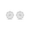 Thumbnail Image 2 of KAY Lab-Grown Diamonds Flower Stud Earrings 3/4 ct tw Sterling Silver