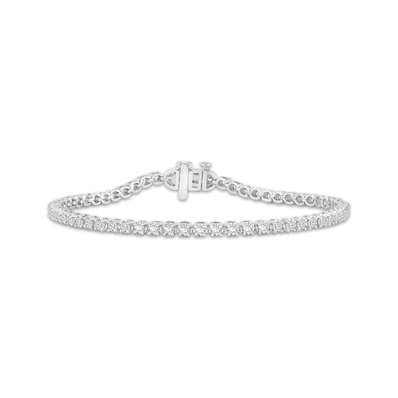KAY Lab-Grown Diamonds Tennis Bracelet 2 ct tw 10K White Gold 7"