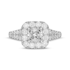 Thumbnail Image 3 of Neil Lane Diamond Engagement Ring 2-1/6 ct tw Cushion-cut  14K White Gold
