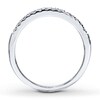 Thumbnail Image 1 of Diamond Wedding Band 1/8 ct tw Round-cut 14K White Gold