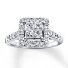 Thumbnail Image 1 of Adore Diamond Engagement Ring 1-3/8 Carat tw 14K White Gold