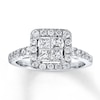 Thumbnail Image 1 of Adore Diamond Engagement Ring 7/8 Carat tw 14K White Gold