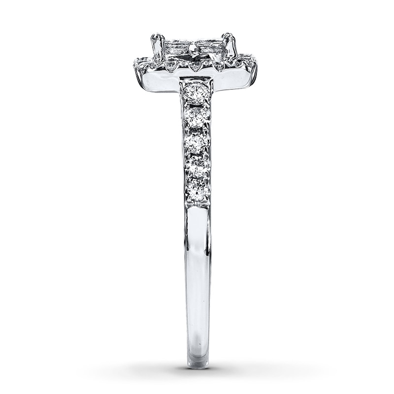 Main Image 3 of Adore Diamond Engagement Ring 7/8 Carat tw 14K White Gold