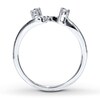 Thumbnail Image 2 of Adore Diamond Wedding Band 1/15 Carat tw 14K White Gold