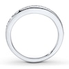 Thumbnail Image 2 of Diamond Wedding Band 1/5 ct tw Round-cut 14K White Gold