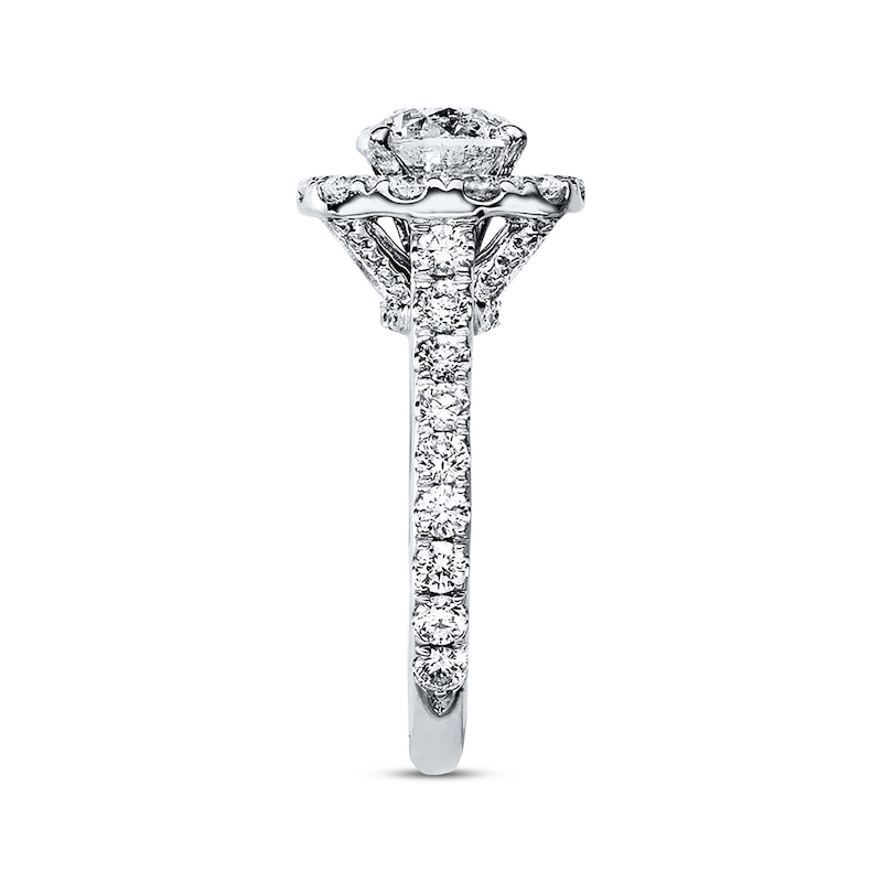 Main Image 2 of Neil Lane Engagement Ring 2-3/4 ct tw Diamonds 14K White Gold