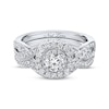 Neil Lane Bridal Set 7/8 ct tw Diamonds 14K White Gold