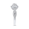 Neil Lane Round Diamond Engagement Ring 7/8 ct tw 14K White Gold